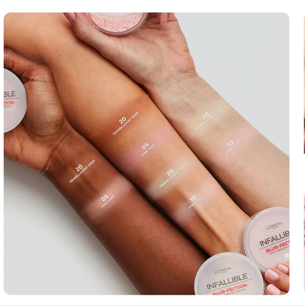 Infallible Blur-Fection Loose Setting Powder - Light Pink - Picture 8 of 8